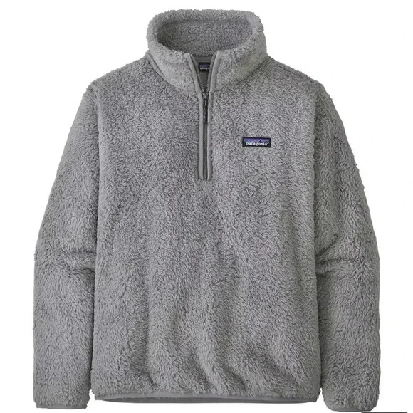 Patagonia Fleece Grey Los Gatos 1/4-Zip Jacket Women’s size Large - Picture 2 of 7